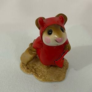 Vintage Red Little Devil by Wee Forest Folk